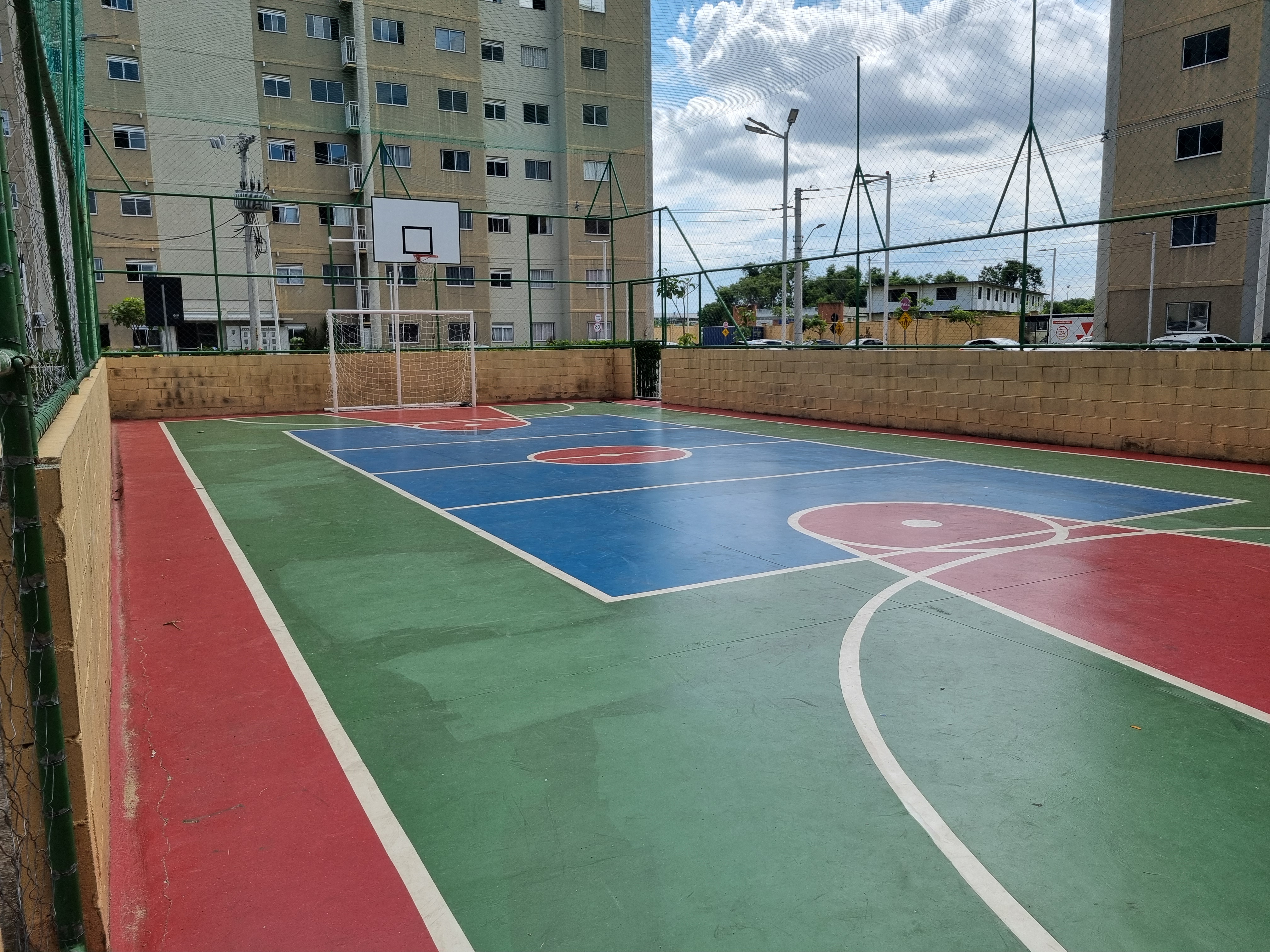 Quadra poliesportiva